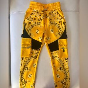 50% OFF GUAPI CARGO PANTS YELLOW